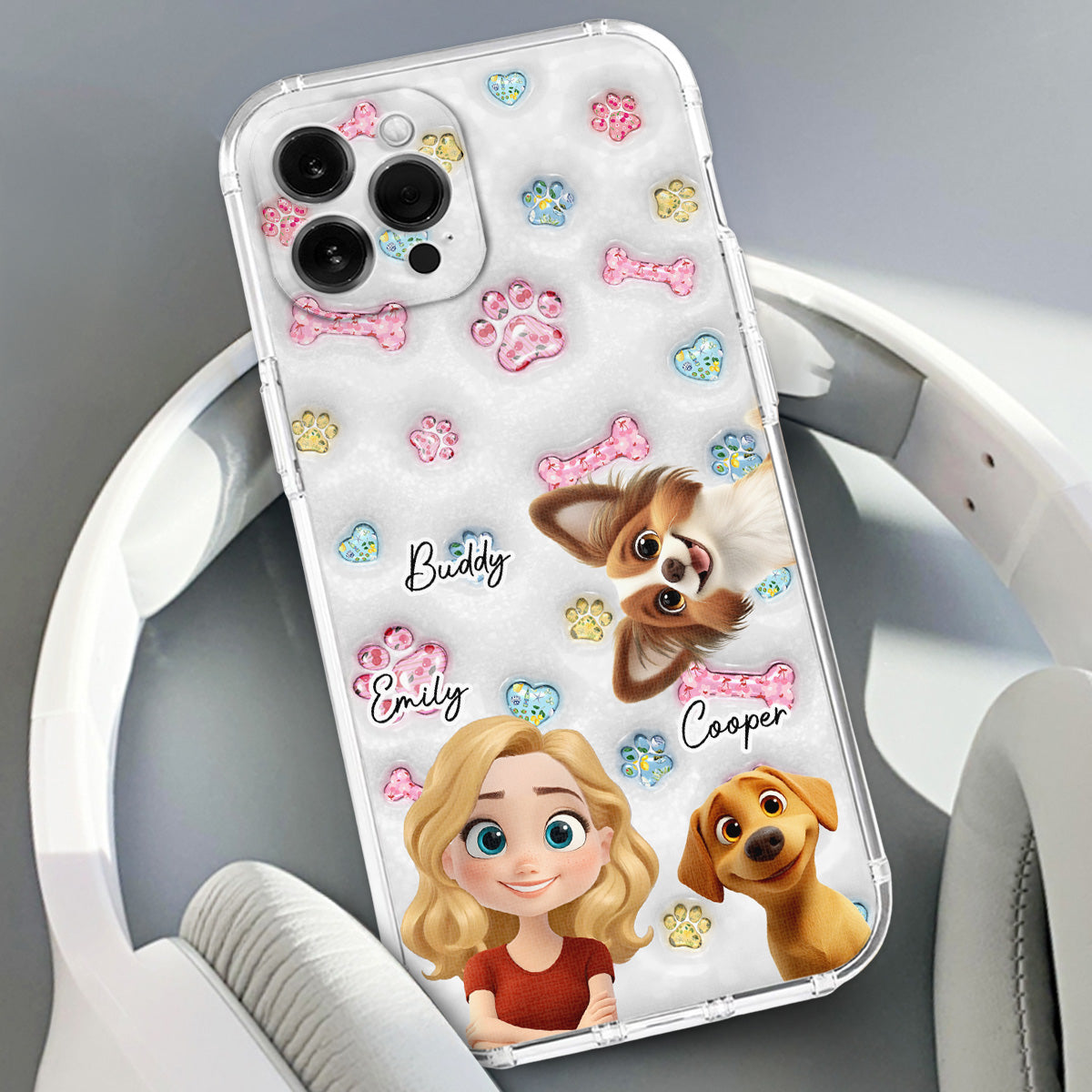 Cherry On Top - Personalized 3D Inflated Effect Phone Case
