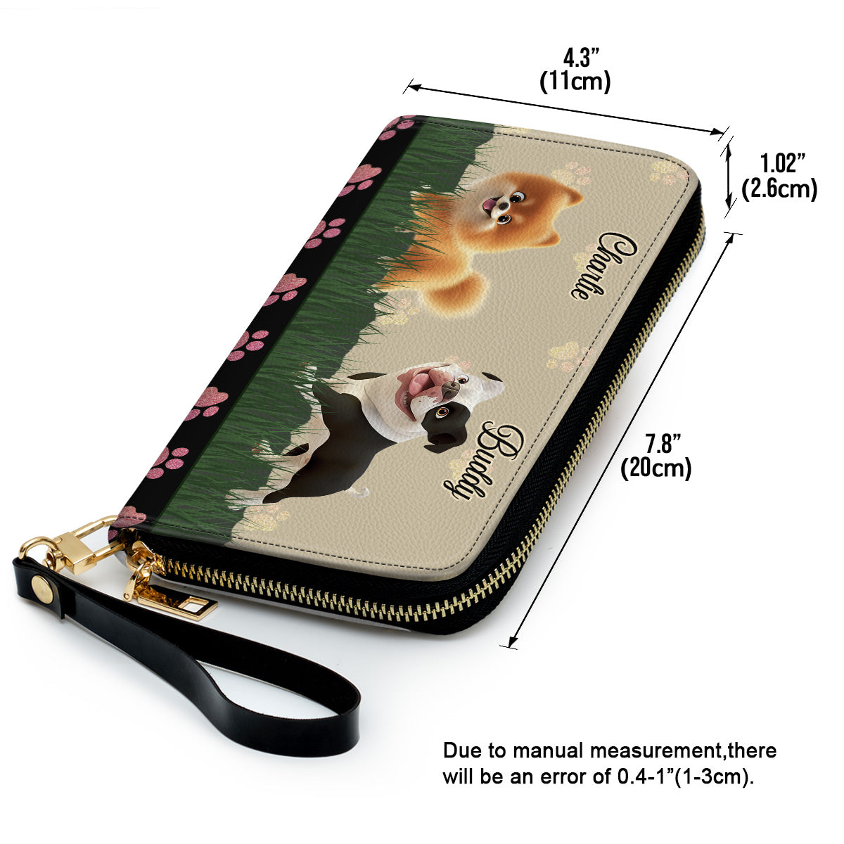 Wherever With You - Personalized Leather Wallet