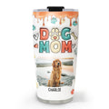 Custom Mother's day Birthday Gifts For Dog Mom, Dog Lovers • Mom Of Dogs Photo - Personalized 3D Inflated Effect Tumbler