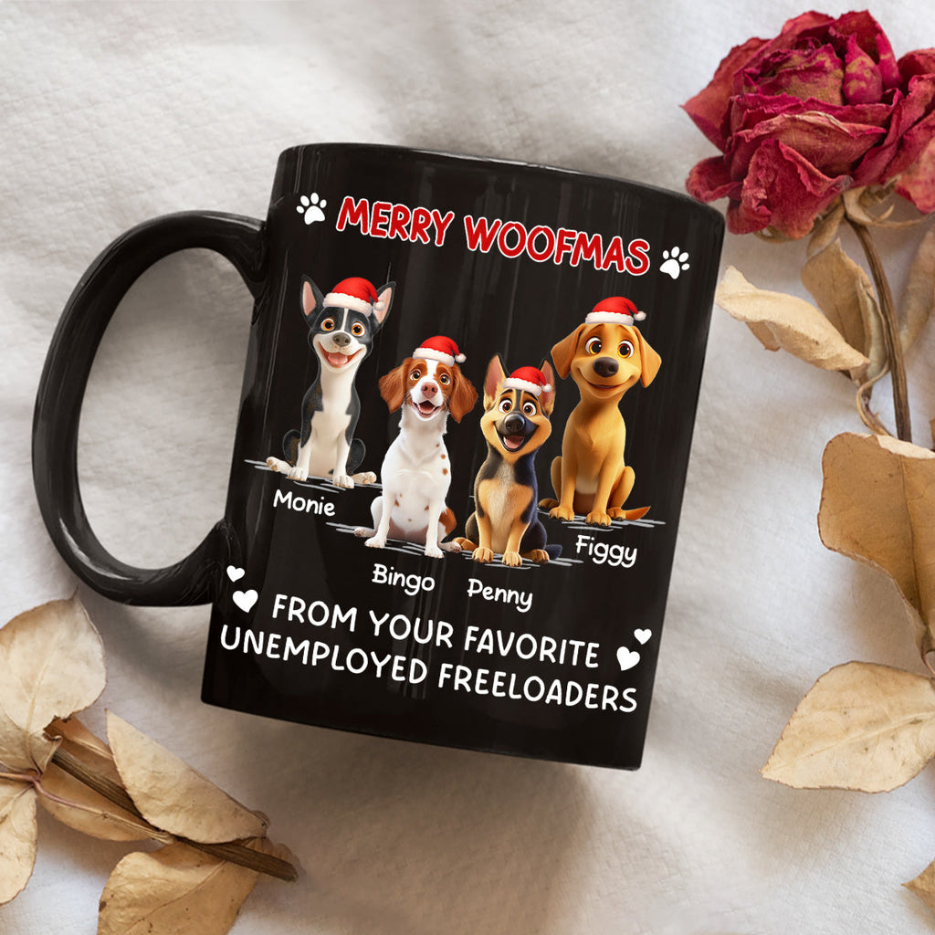 Custom Christmas Birthday Gifts For Dog Lovers • Your Lovely Son - Personalized Coffee Mug