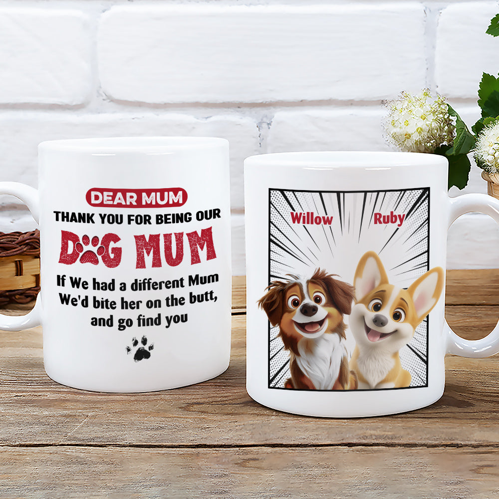 Custom Mother's day Birthday Gifts For Dog Mom, Dog Lovers • Go Find You Mommy - Personalized Coffee Mug