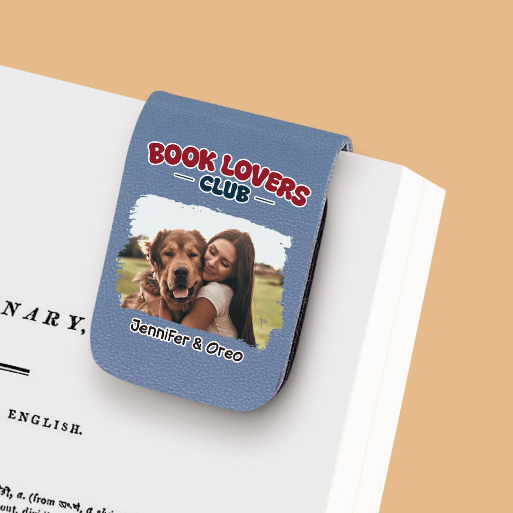 A Club Full Of Book Worms Photo - Personalized Leather Bookmark