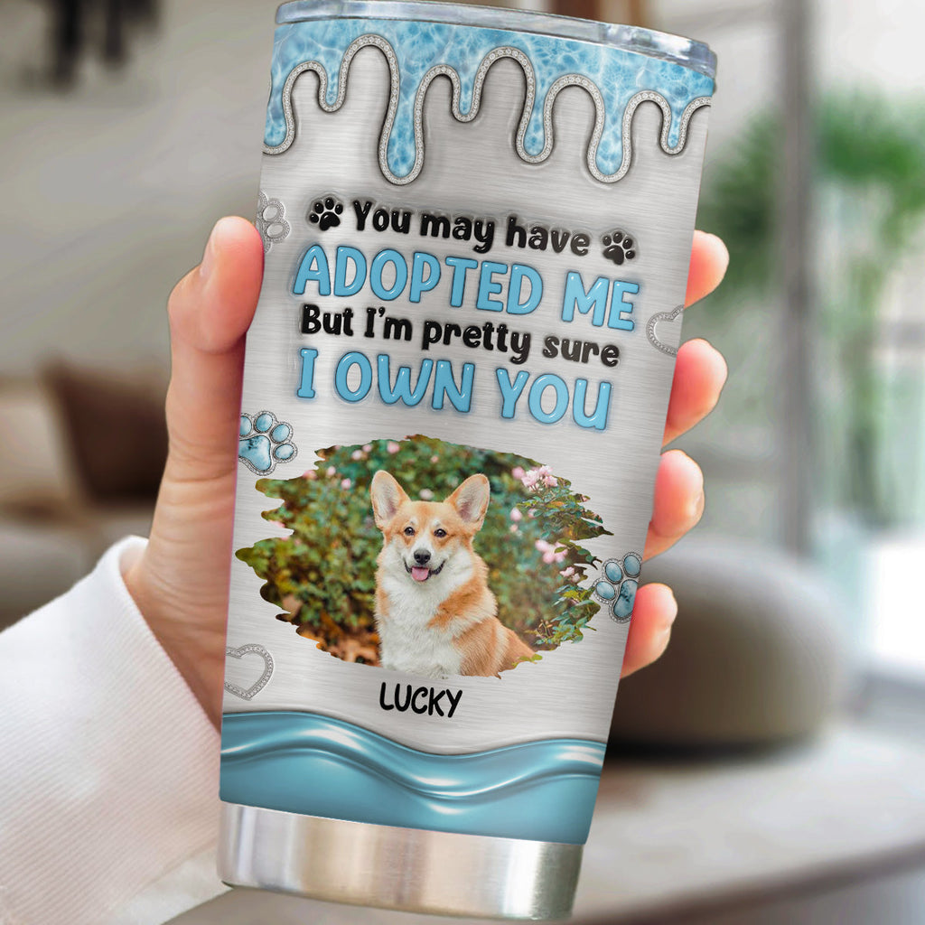 Absolutely I Own You Photo - Personalized 3D Effect Tumbler