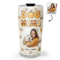 Custom Photo Christmas Birthday Gifts For Dog Mom, Dog Lovers • Cinnamon On Top Photo - Personalized 3D Inflated Effect Tumbler