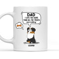 Custom Christmas Birthday Gifts For Dog Dad, Dog Lovers • Just Kidding - Personalized Coffee Mug