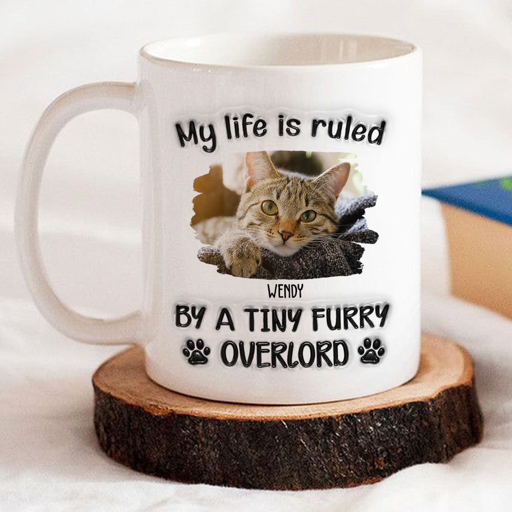 Your Overlords Photo - Personalized 3D Inflated Effect Mug