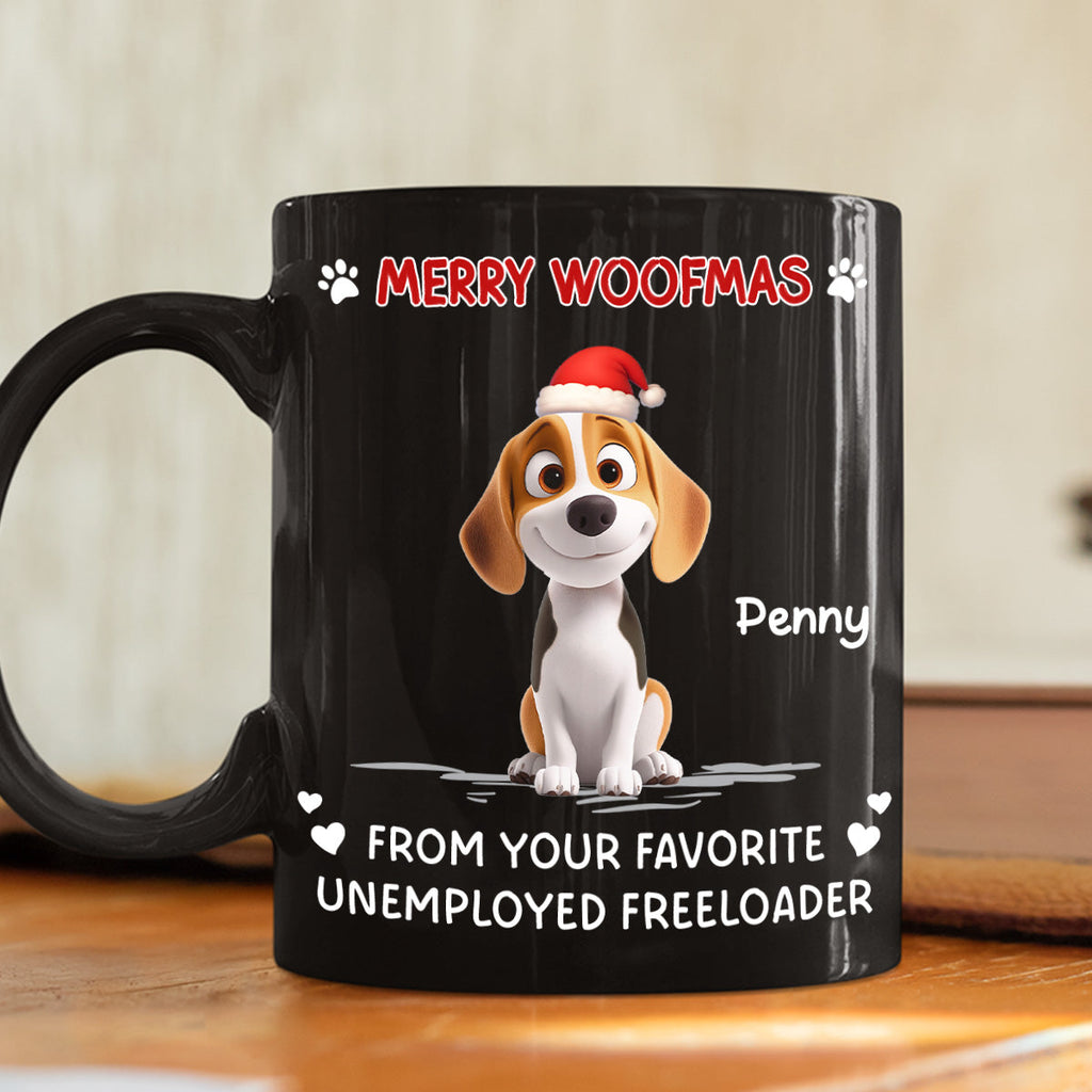Custom Christmas Birthday Gifts For Dog Lovers • Your Lovely Son - Personalized Coffee Mug